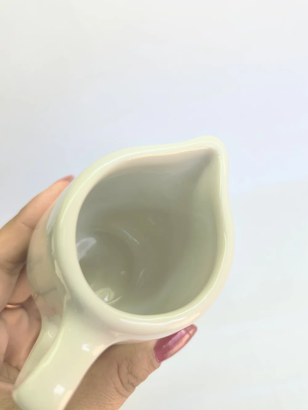 SHENANGO Vintage 1944 Diner China Mini Ceramic Creamer Pitcher Glazed E44